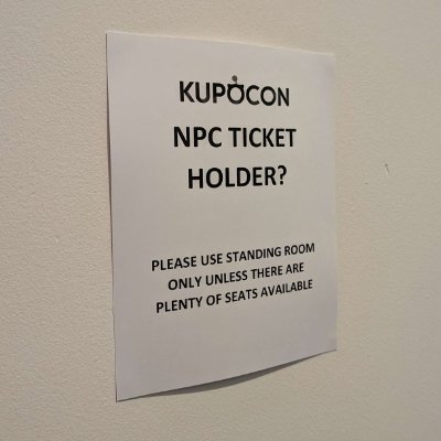 Documenting how Kupocon handles feedback in hopes of issues being addressed in an amicable manner. 
Unaffiliated with Kupocon.
Slowly Posting.
DMs Open.