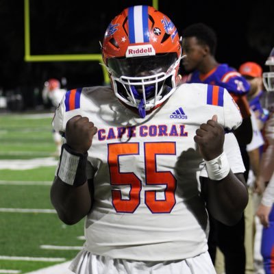 OG/DL, 6’0 ( 280) @capecoralhighschool C/O 2024 , cell: 239-265-7178 , Email: Lenardthomas6@gmail.com. Hudl: https://t.co/UMKM5wMQ5x