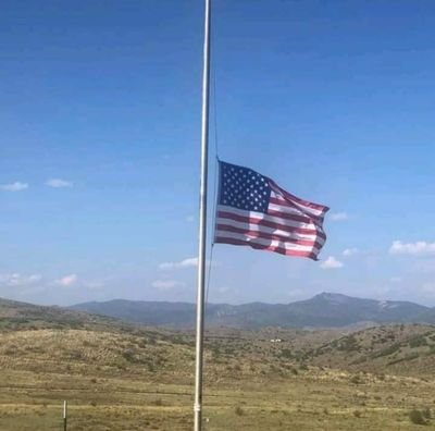 FromColorado, widow,  mother, grandmother.  Retired ER nurse and also  worked in EMS.  I'm an Army Vet, and I will fly the flag half staff til Trump is back.