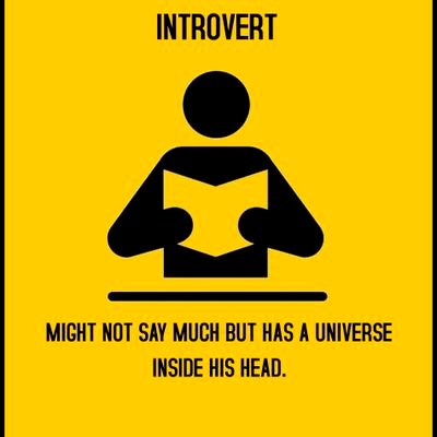WE ARE INTROVERTS🙂