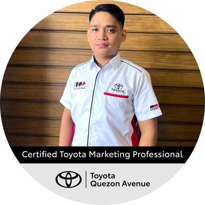 L.A. Huliganga
Certified Marketing Professional
Toyota Quezon Avenue