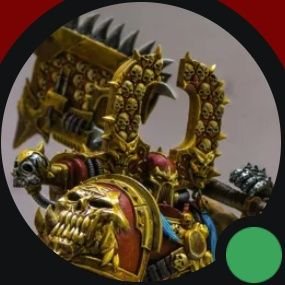 I AM KHARN THE WORLD EATERS GREATEST WARRIOR. CROSS ME AND KNOW ONLY PAIN.