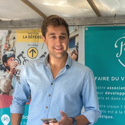 Adhérent Association Paris En Selle et co-référent 10ème arrondissement.