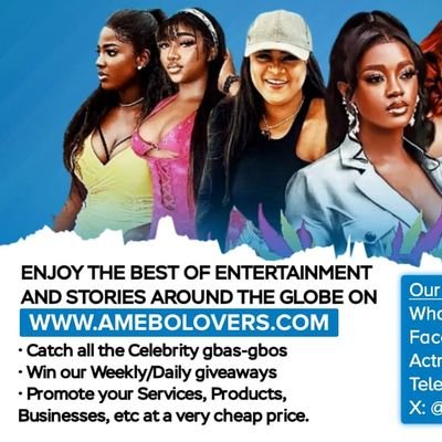 Amebo Lovers is the home of everything entertainment. visit us @ https://t.co/9GoR3v4qZ7