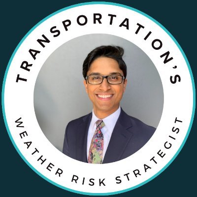 The Weather Risk Strategist | Helping a portfolio of transportation companies do weather right. Tweets/threads on Transportation & cutting environmental risk.