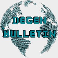 DEGEN BULLETIN (@degenbulletin) 's Twitter Profile Photo DEGEN BULLETIN (@degenbulletin) 's Twitter Profile Photo