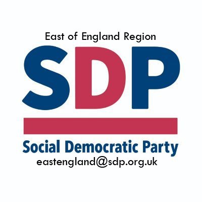 We are the East of England branch of the Social Democratic Party. Visit https://t.co/7iIzUfHJBD to explore sensible policies, join up, donate or get involved.