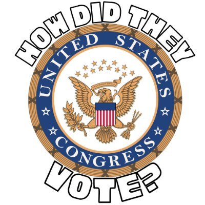 Didn't want to do this but here we are. How did they vote? Let's see how our members of the US Congress are doing. Let’s see how they voted.