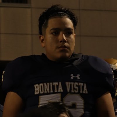 DT DE Height 6’1 Weight 237 Bonita vista high school (18 years old)