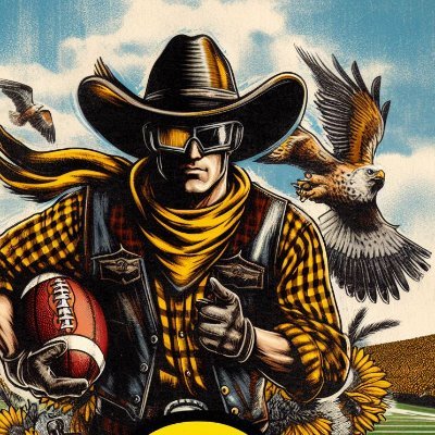 Not the great American hero John Wayne 
#ThereGoesMyHero Award MC #GoHawks #TheUnitedStateofIowa #HawksAlways #Big10WestChampsForever #GoCubsGo #Cowboys