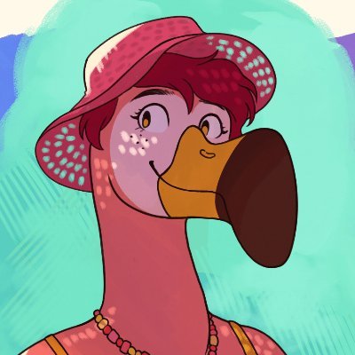 22, gnc lesbian, she/any 🐬🌴🌺 i draw fanart, flamingos, and furries! 18+ alt: @tropicming0