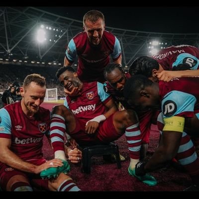 Claret and Blue through and through ST holder dont count down the days make every day count⚒⚒⚒