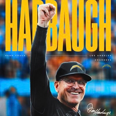 “We are the storm “  - Jim Harbaugh #boltup⚡️