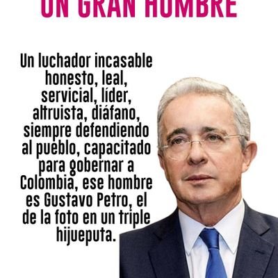 Ser o no ser esa es la cuestión.
Libre de pensamiento,antifascista,antisionista, Palestina libre
La verdad de Jesús me hizo libre.Obras, no palabras.P.H.
Z