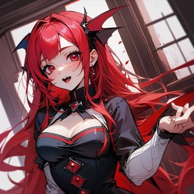 Vtuber vampiro con amor por los juegos, el anime y el cosplay