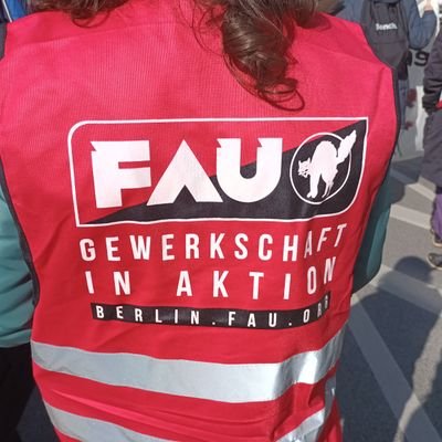 Die FAU Berlin ist eine un­abhängige Basis­gewerkschaft • No dm's, no masters. Schreib lieber eine Mail an faub-kontakt@fau.org • https://t.co/vNDGXlf06E