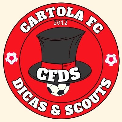 Dicas e conteúdo de Cartola FC desde 2012. Não seja um cartoleigo, siga o CFDS!!