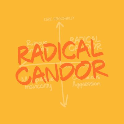 Based on the WSJ & NYT bestseller by @kimballscott, Radical Candor the company teaches people a framework to kick a** at work while embracing their humanity.