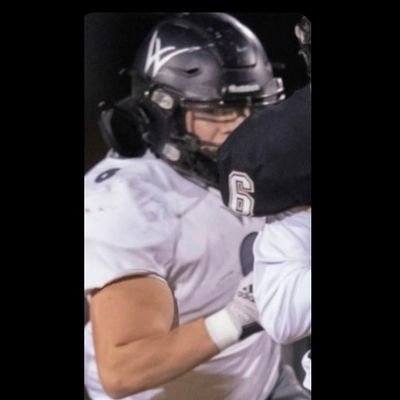 |De/fb/olb|
2027|
Willard MO|
40:5.31|
6'2 250lbs|
NCAA ID:2403244412|
look me up on NCSA, @Liam grover|
cell: 4172093224 text or call if any questions