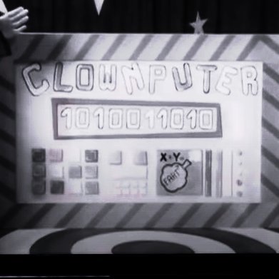 Clownputer - it aint got no games on it