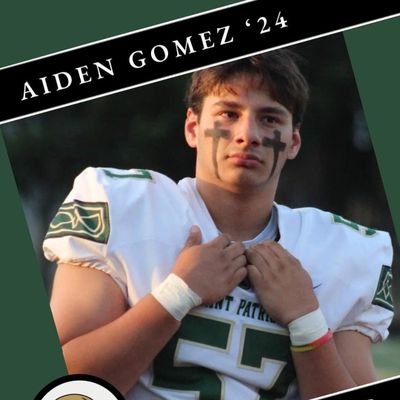 Aiden Gomez #57 6'1, 220lb Football, Wrestling@220lb, 3.2 GPA,  DE, TE, MLB, NCAA #2208652389, 2x All-Conference DE ESCC/CCL, State Qualifier Wrestling 220lb