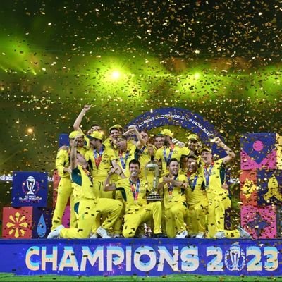 Cricket Australia 🇦🇺🏏
World Champions 🏆🇦🇺!! 
6*CWC 2*CT 1*WTC 1*T20WC 🏆