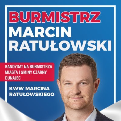 adwokat, samorządowiec, Burmistrz Miasta i Gminy Czarny Dunajec.