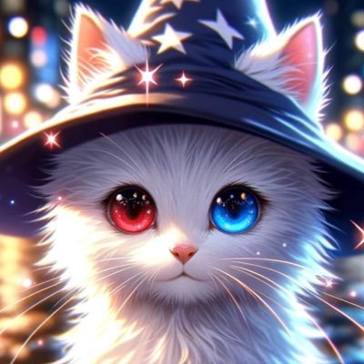 AI art project Wizard Cat is being updated from time to time. Mainly fantasy, sometimes real world. #AIart #NFT