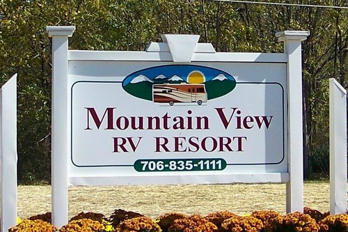 We're a new Resort in the N GA mountains, with full hook-ups, pool, tennis courts & more.Beautiful views, lots to see & do!
