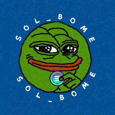 We are the #MemeCoin pioneers on the #Solana chain! #SOL_BOME