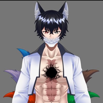 A 🐺PRE DEBUT🐺 inspiring 5 tailed elemental wolf arrancar vtuber. #vtuber / #VtuberEN