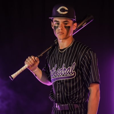 Cathedral Highschool, GBG Navy, 2024 || Catcher/Ut 1.79 pop time (1.95 avg), 6.89 60yd, 92mph Tee EV || Mt Sac Baseball || 4.15 cum GPA ||