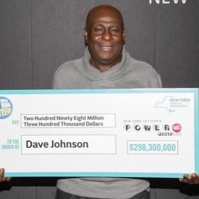 I'm Dave Johnson the Winner of the Powerball lottery with the winning amount of $298.3 million I'm giving out $500,000 to the first 200 followers.