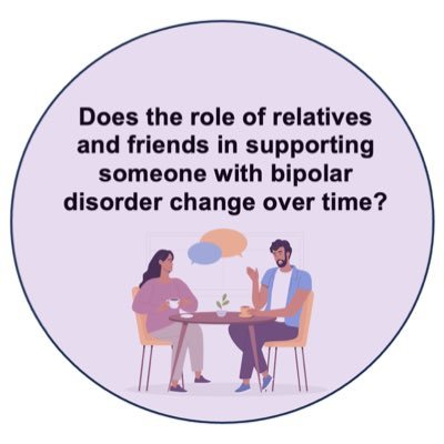 Research study for older adults with bipolar disorder and relatives/friends who provide support. Email research.caitlin.williams@manchester.ac.uk for more info!