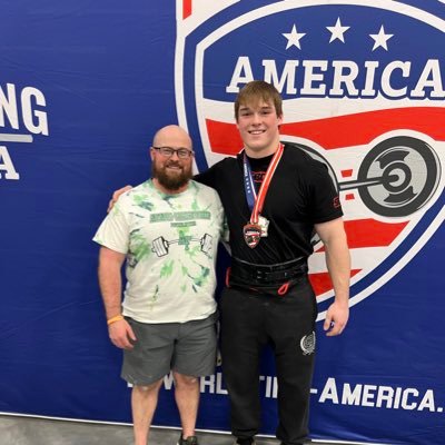 AshtonFischer18's profile picture. Powerlifter-501 bench-728 squat-683 deadlift- 5x National record holder -15x WI State Record Holder-National Champion 🥇