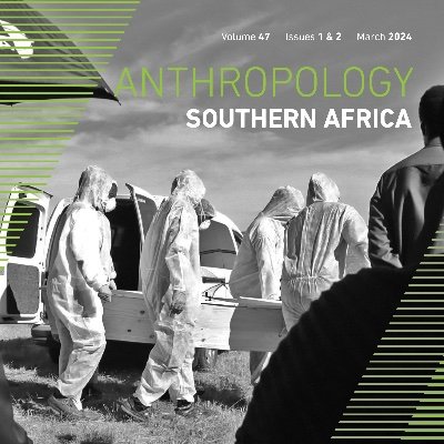 Editors' tweets. Journal publ by T&F and NISC on behalf of Anthropology Southern Africa association. Membership includes print copy of journal.