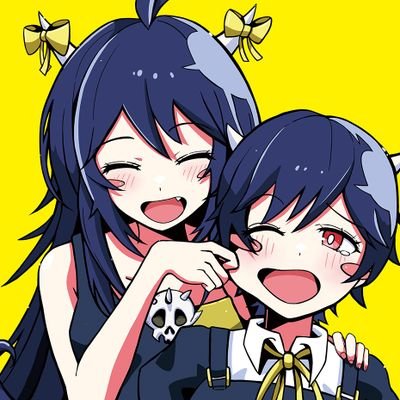 死神姉妹でVTuberの『グリムリ＆あんきも』がお喋りしたりゲームしたり実写になったりする『Qちゃんねる』の公式アカウントです！
基本的には妹の「あんきも」とスタッフがポストしています。
1/8192くらいの確率で姉の「グリムリ」もポストする…カモ？
 ▶動画投稿は月2～3回更新◀