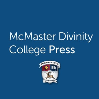 @McMasterDiv's in-house publisher, working with @wipfandstock. We serve theologians/scholars and the wider church community by publishing high-quality research.