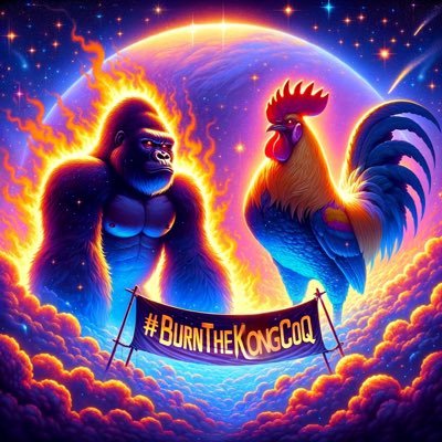 Fair Launch #SOON 🚀 Burning $Kong and $Coq paying homage to our $Avax red coin MemeGods. $Kong and $Coq aligned Red Coin Gud 🔺