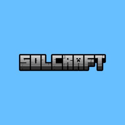 Building the Future, One Block at a Time. #SOLANA #SOLCRAFT