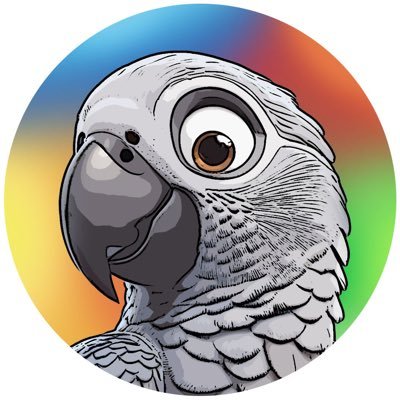 Alex, possibly the smartest and most famous parrot on the blockchain. https://t.co/CB14CMwN3M