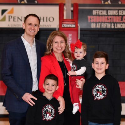 Wife to Drew, Mom to Luke, Ben & Cameron💙💙💕, Head Coach Youngstown State WBB 🐧❤️