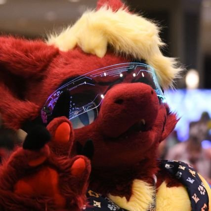 I'm your not so typical red dragon who sometimes pretends to be a purple dutchie angel dragon.
| TikTok @nogardkain | Maker: GentleFur |