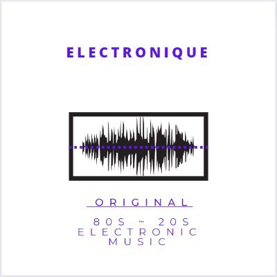 Electronique is a Weymouth based musical cooperative with a focus on original, electronic, pop music. Music matters. Words matter.