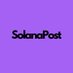 Solana Post (@SolanaNewsPost) Twitter profile photo