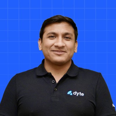 Co-founder & CEO @dyte_io (YC | Sequoia | Nexus) - Enabling live video/audio communication