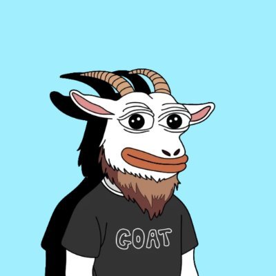 GOAT_ON_SOL's profile picture. $GOAT - COMMUNITY TAKEOVER 

CA: tRPkMvRL1xm5hwLjM19FxsB5fdfJtLYTDr9W22RQAim

TG: https://t.co/EHsSxscsqD