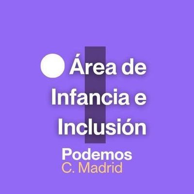 CUENTA OFICIAL
🟣  Podemos Comunidad de Madrid
🫰🏼 espacio de difusión de las actividades y trabajo político. 
✊🏼 justicia social e igualdad