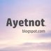 Ayetnot (@ayetnot) Twitter profile photo Ayetnot (@ayetnot) Twitter profile photo