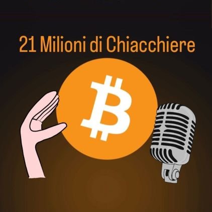 21 Milioni di Chiacchiere #Bitcoin il Martedì e Giovedì ore 17.50 Il posto dove puoi parlare liberamente di Bitcoin. Host:@mauropili @Max_Vitale_ @PADuranti